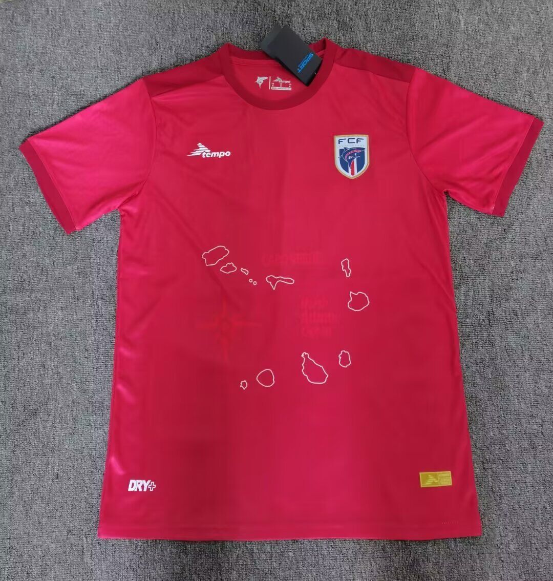 AAA Quality Cape Verde 25/26 World Cup Third Red Leaked Jersey